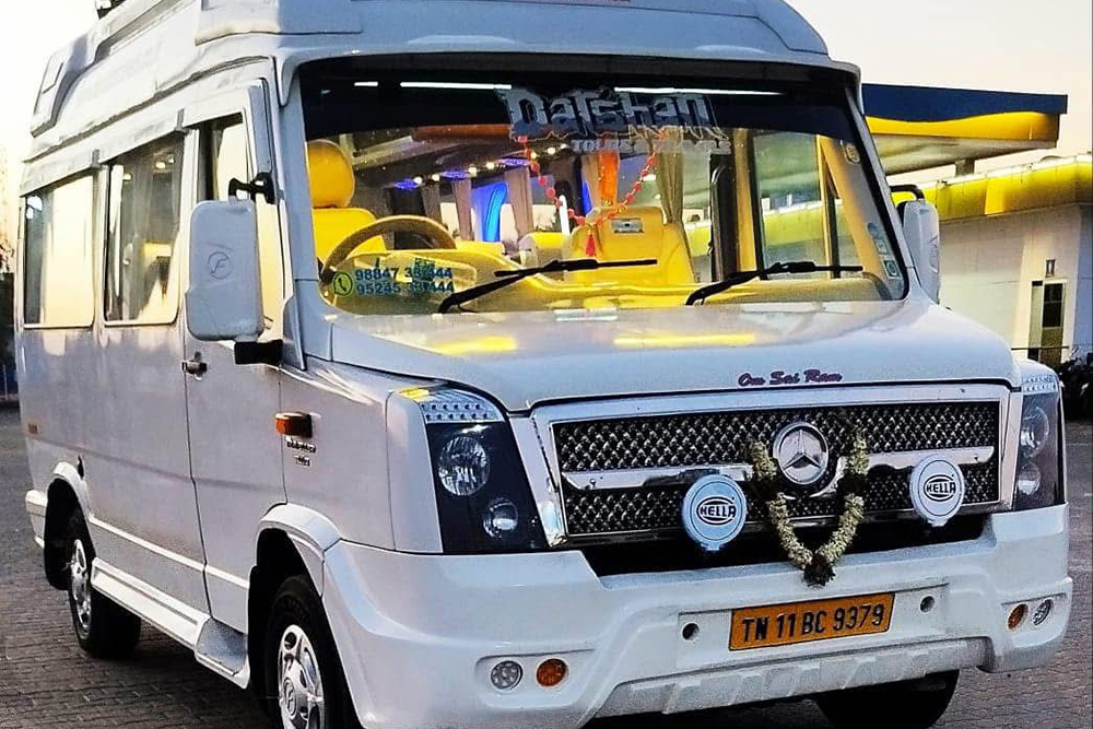 11 Seater Premium Luxury Tempo Traveller Rental in Chennai