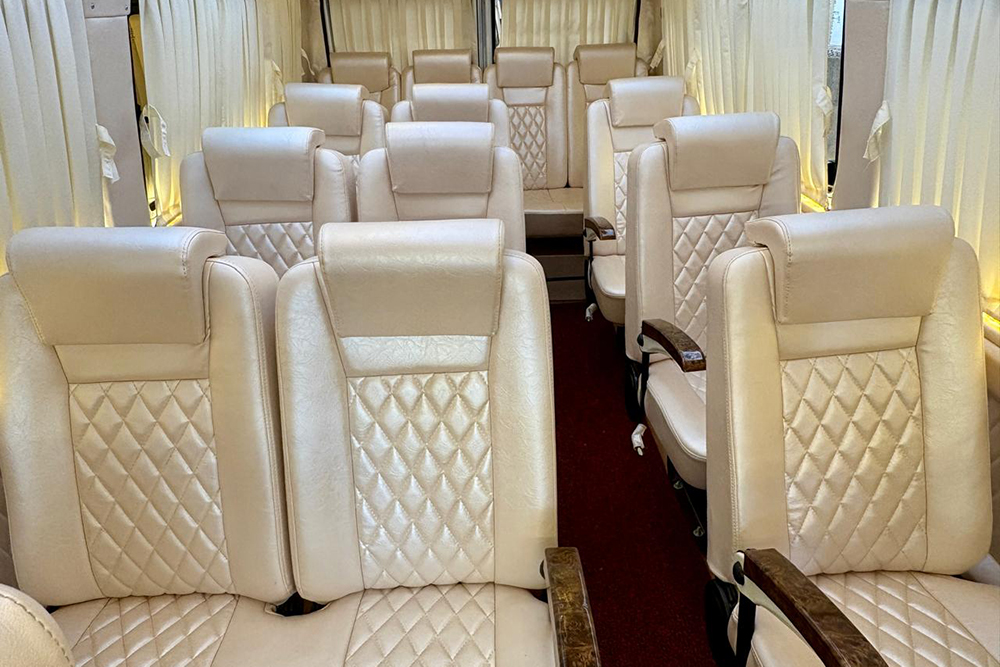12 Seater Luxury Tempo Traveller Rental in Chennai