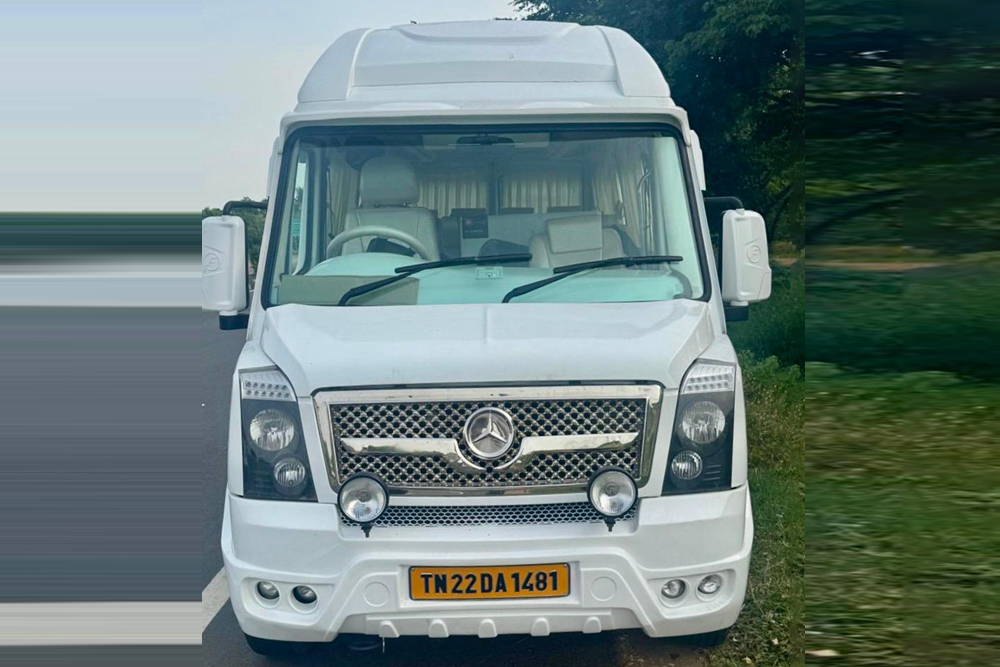 12 Seater Luxury Tempo Traveller Rental in Chennai