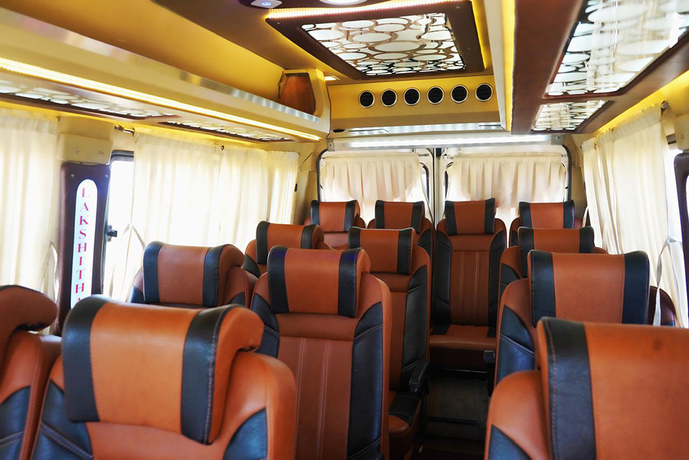 12 Seater Tempo Traveller Rental in Chennai