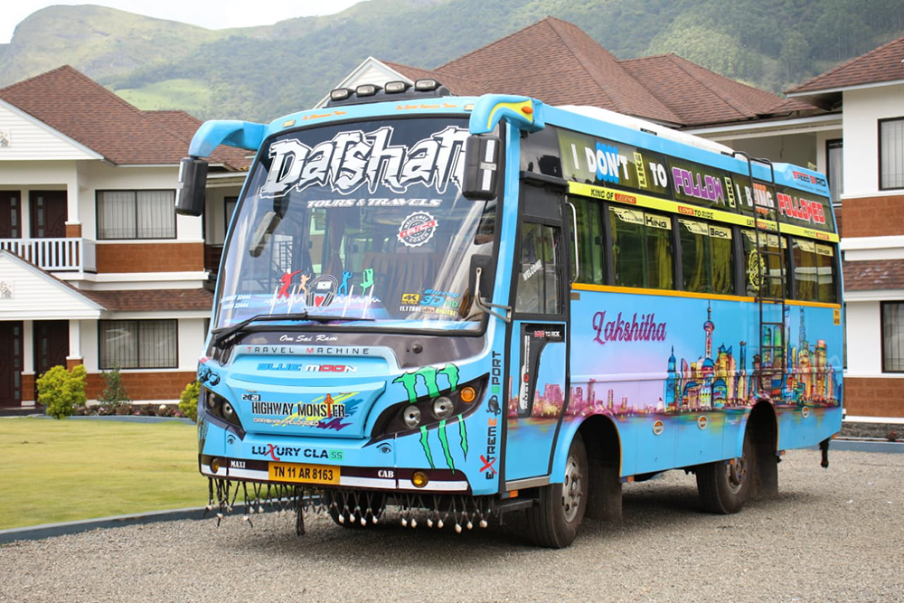 25 Seater Luxury Mini Bus Rental in Chennai