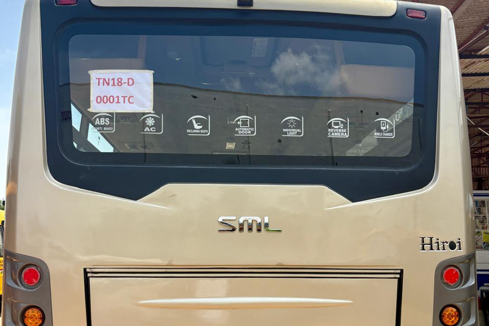 32-Seater Luxury Bus Rental in Chennai