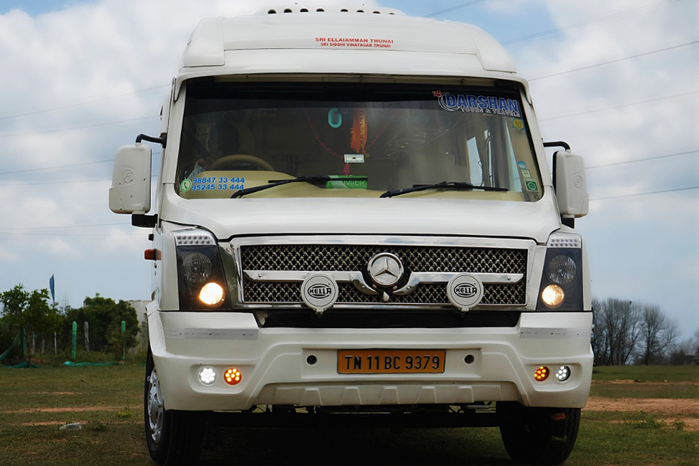 9 seater Luxury Tempo Traveller in Chennai