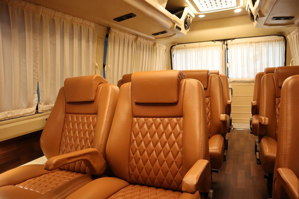 9 Seater Luxury Premium Tempo Traveller Rental in Chennai