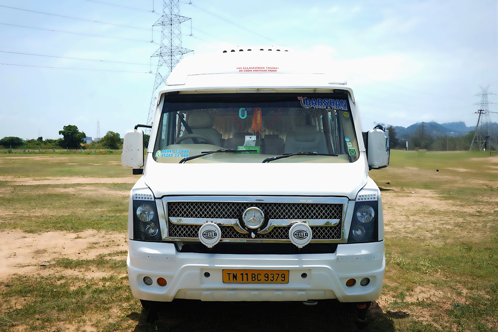 9 Seater Luxury Premium Tempo Traveller Rental in Chennai